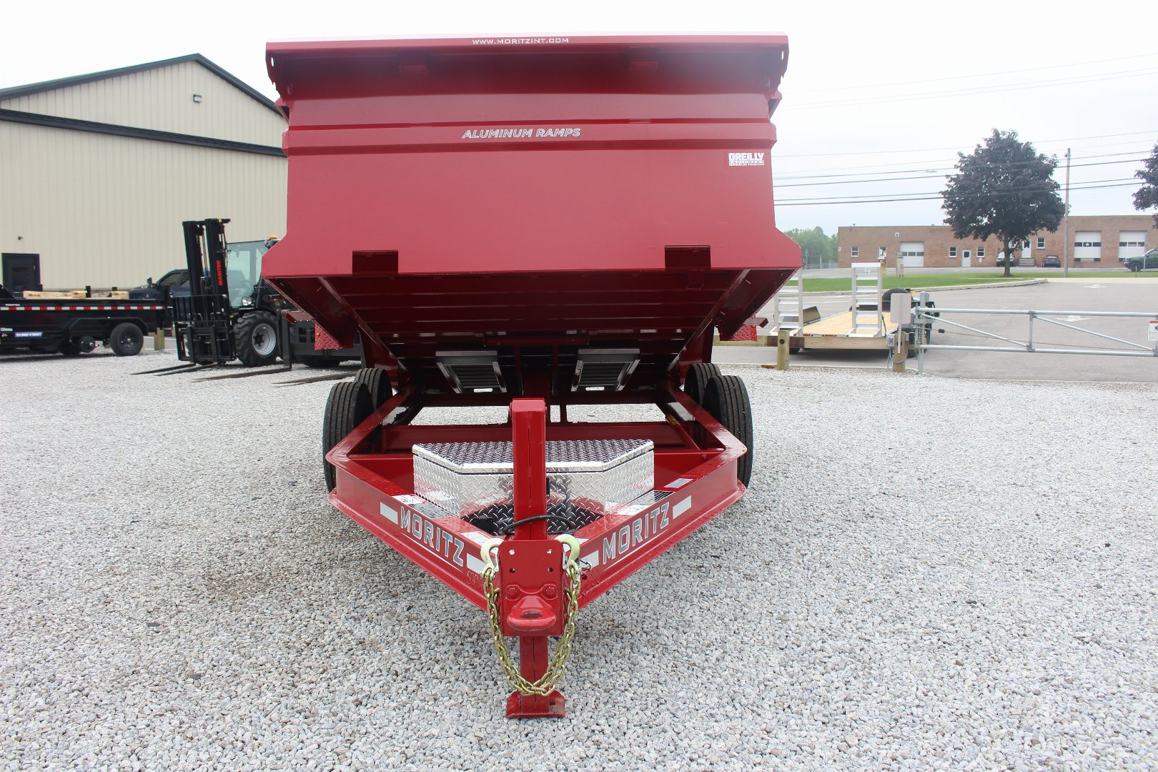 New 2025 Moritz 6' 10" x 14' Heavy Commercial DLH Series Dump Trailer - 14000# GVW