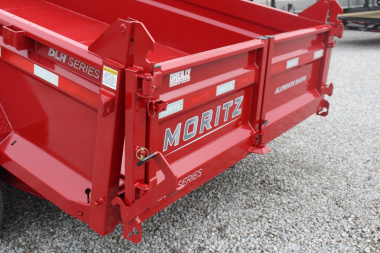 New 2025 Moritz 6' 10" x 14' Heavy Commercial DLH Series Dump Trailer - 14000# GVW
