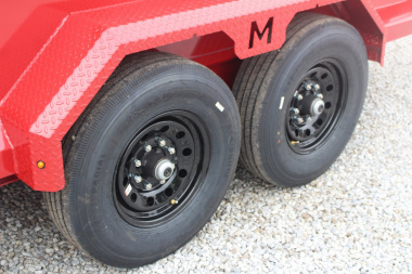 New 2025 Moritz 6' 10" x 14' Heavy Commercial DLH Series Dump Trailer - 14000# GVW