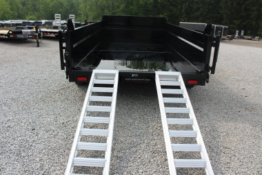 New 2025 Moritz 6' 10" x 14' Heavy Commercial DLH Series Dump Trailer - 16000# GVW