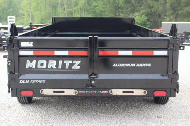 New 2025 Moritz 6' 10" x 14' Heavy Commercial DLH Series Dump Trailer - 16000# GVW