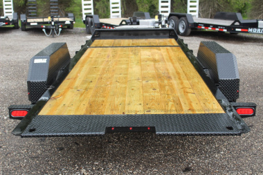 New 2025 Moritz 7' x 16' + 4' Low Pro - Gravity Tilt - Equipment Trailer - 16000# GVW