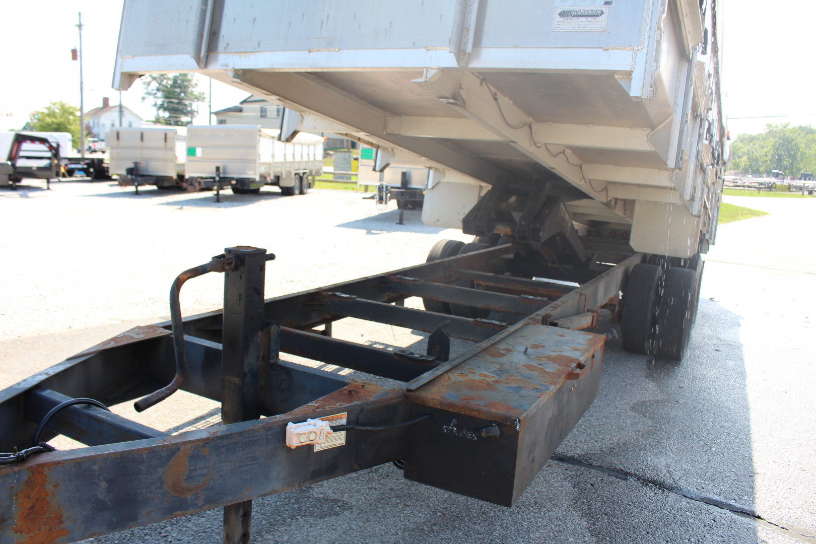 Used 2015 GS Products GS3000T 8' x 30' Dump Trailer - 18,000# GVW