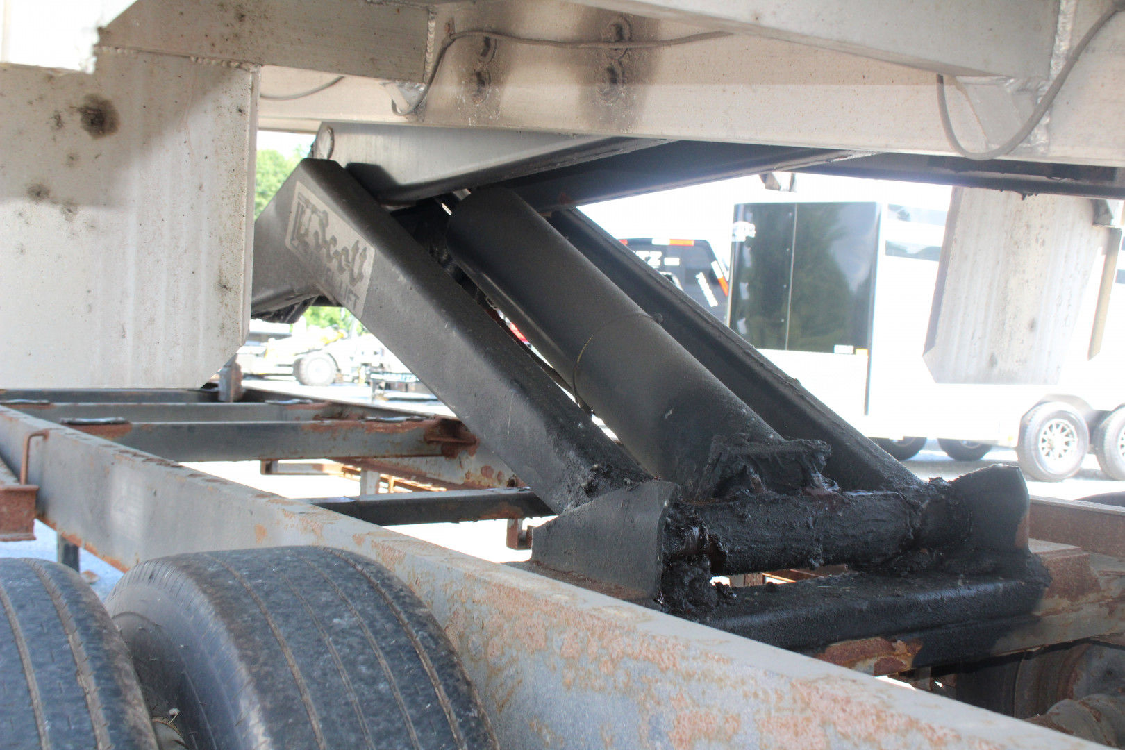 Used 2015 GS Products GS3000T 8' x 30' Dump Trailer - 18,000# GVW
