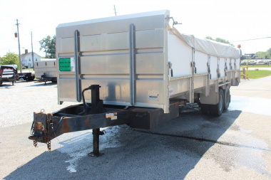 Used 2015 GS Products GS3000T 8' x 30' Dump Trailer - 18,000# GVW