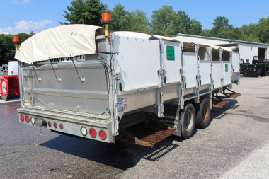 Used 2015 GS Products GS3000T 8' x 30' Dump Trailer - 18,000# GVW