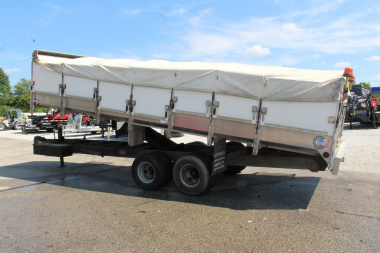 Used 2015 GS Products GS3000T 8' x 30' Dump Trailer - 18,000# GVW