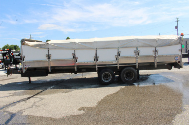 Used 2015 GS Products GS3000T 8' x 30' Dump Trailer - 18,000# GVW