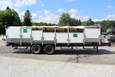 Used 2015 GS Products GS3000T 8' x 30' Dump Trailer - 18,000# GVW