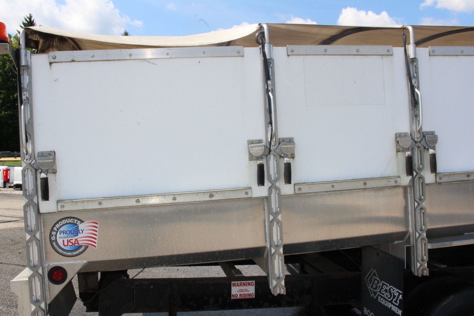 Used 2019 GS Products GS3000T 8' x 30' Dump Trailer - 18,000# GVW