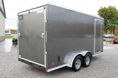 New 2025 Darkhorse Cargo DHW 7' x 16' Enclosed Trailer - Rear Ramp Door - 7' Interior Height - 7000# GVW