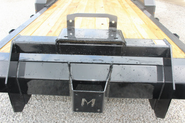 New 2025 Moritz 7' x 14' + 6' Low Pro - Hydraulic Power Tail -  Equipment Trailer - 14000# GVW