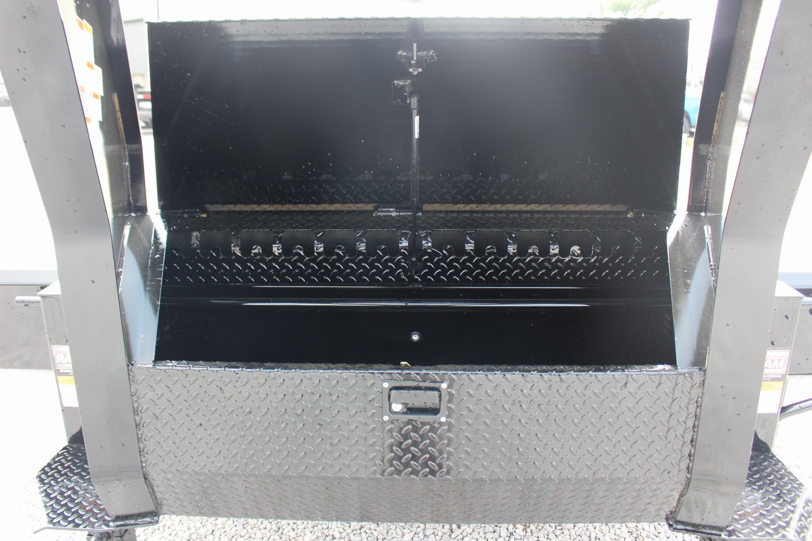 New 2025 Moritz FDGH DT 20' + 5' GOOSENECK Deckover Flatbed Trailer- Full Width Aluminum Ramps- 15900# GVW