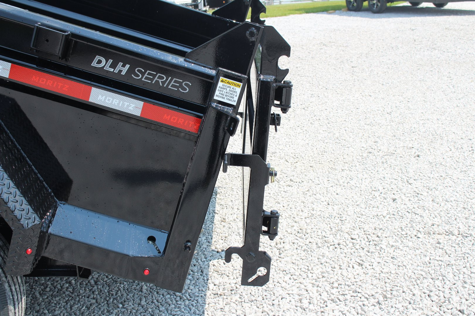 New 2025 Moritz 6' 10" x 12' Heavy Commercial DLH Series Dump Trailer - 14000# GVW