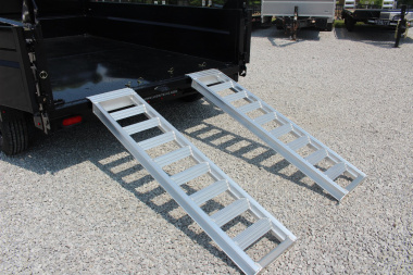 New 2025 Moritz 6' 10" x 12' Heavy Commercial DLH Series Dump Trailer - 14000# GVW