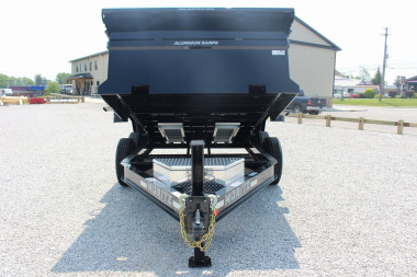 New 2025 Moritz 6' 10" x 12' Heavy Commercial DLH Series Dump Trailer - 14000# GVW