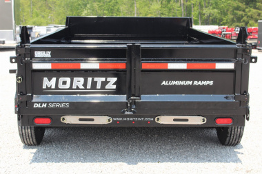 New 2025 Moritz 6' 10" x 12' Heavy Commercial DLH Series Dump Trailer - 14000# GVW