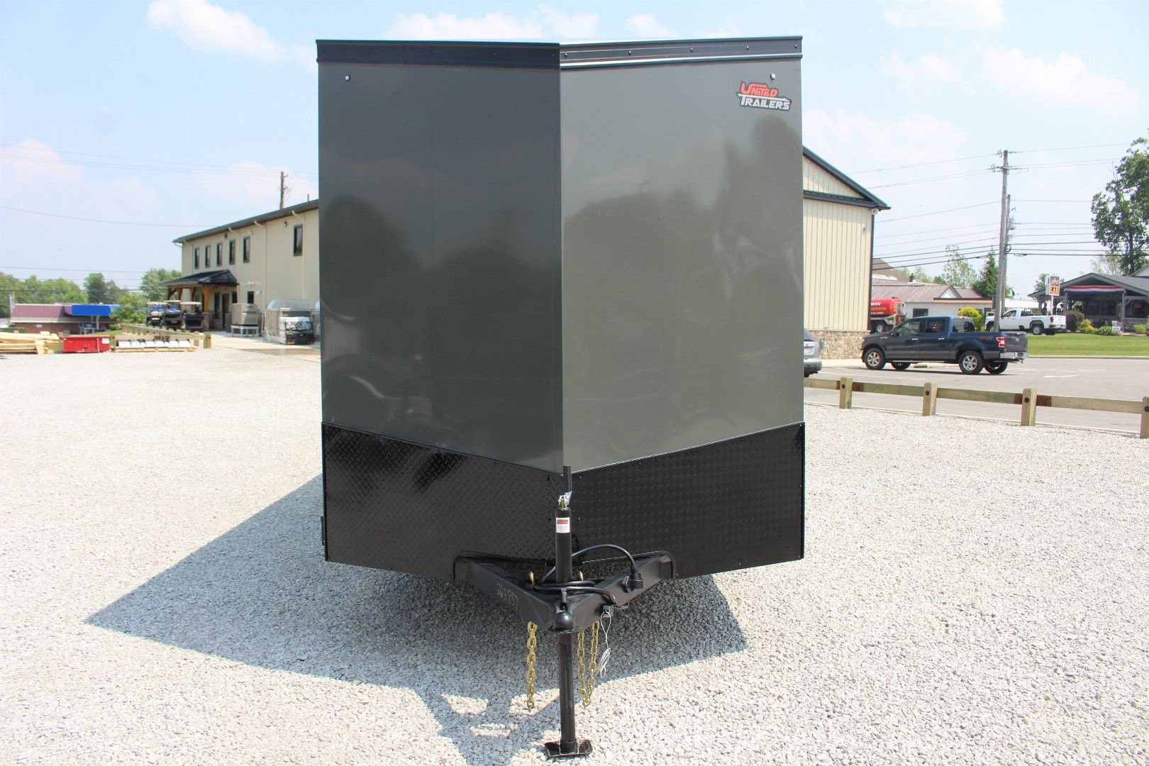 New 2025 United UJ 7' x 14' Enclosed Cargo Trailer - 7000# GVW - RAMP DOOR - 7' INTERIOR HEIGHT