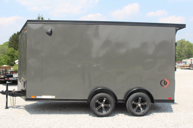 New 2025 United UJ 7' x 14' Enclosed Cargo Trailer - 7000# GVW - RAMP DOOR - 7' INTERIOR HEIGHT