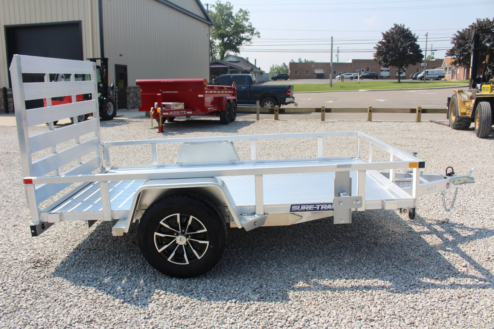 New 2025 Sure-Trac 6' x 10' Aluminum Utility Trailer - Ramp - 2990# GVW