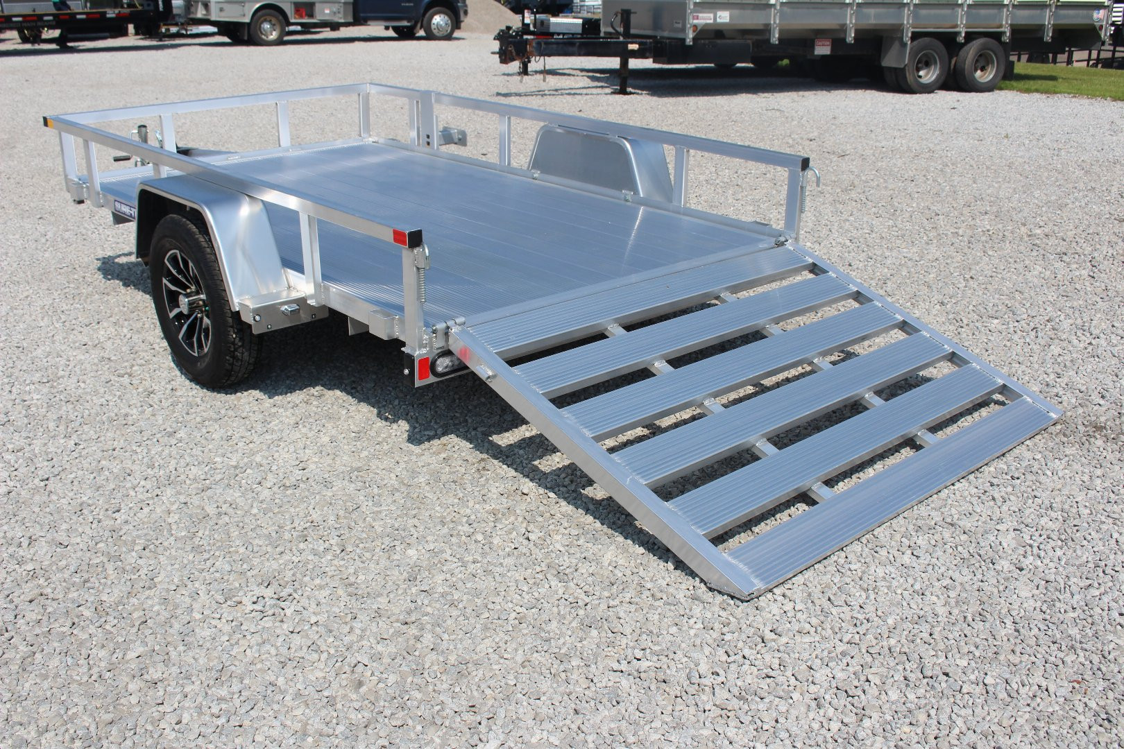New 2025 Sure-Trac 6' x 10' Aluminum Utility Trailer - Ramp - 2990# GVW