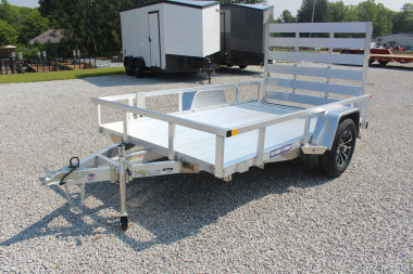 New 2025 Sure-Trac 6' x 10' Aluminum Utility Trailer - Ramp - 2990# GVW