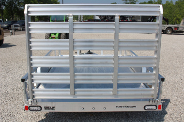 New 2025 Sure-Trac 6' x 10' Aluminum Utility Trailer - Ramp - 2990# GVW