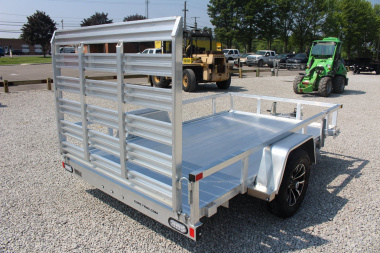 New 2025 Sure-Trac 6' x 10' Aluminum Utility Trailer - Ramp - 2990# GVW