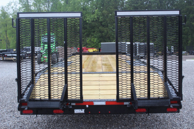New 2025 Moritz 8' 6" x 22' + 4' Deckover Flatbed w/ Beavertail - Split Mesh Ramps - 14,000# GVW