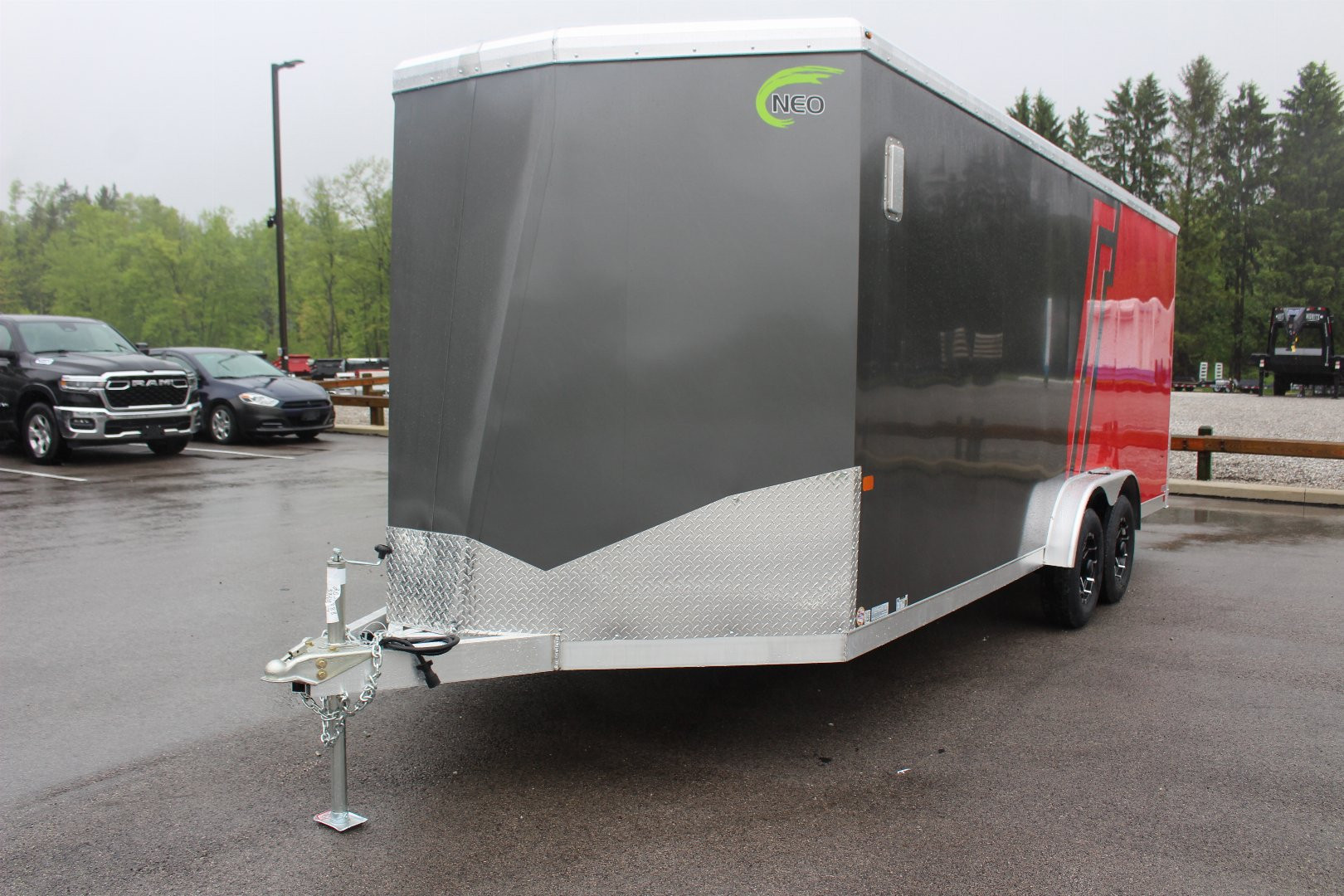 New 2026 NEO Trailers NHD 7.5' X 20' HD Aluminum Enclosed Cargo Trailer - Ramp Door - 7' Interior Height - 9900# GVW