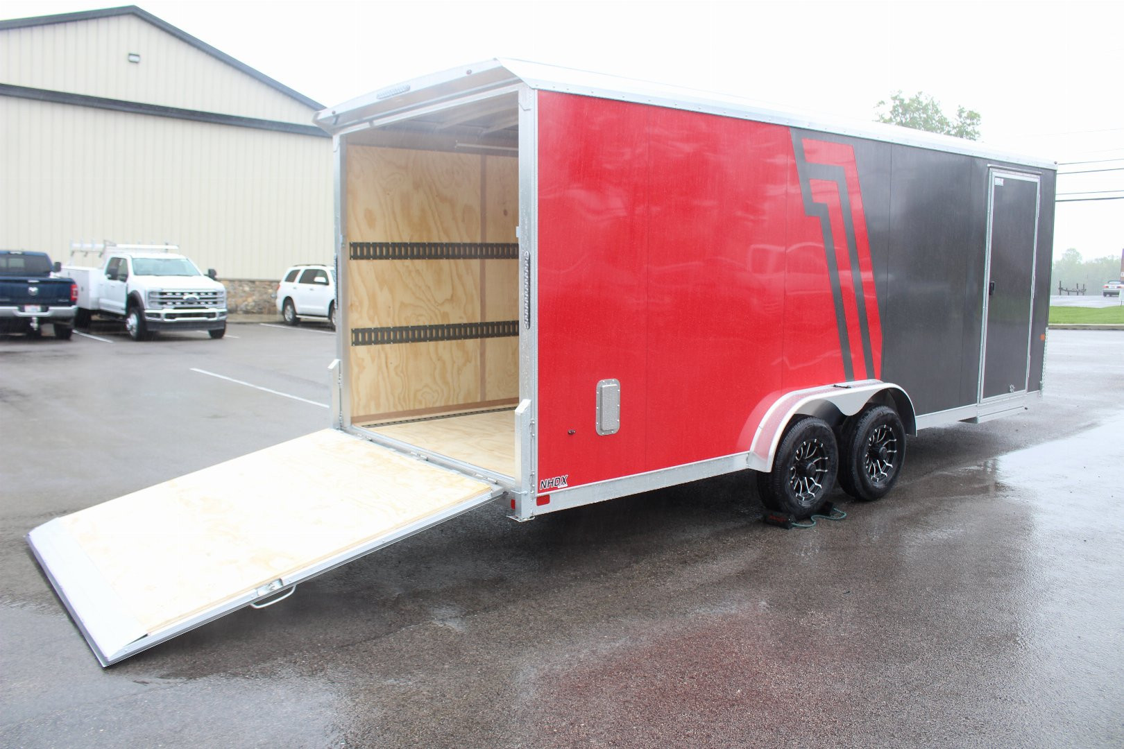 New 2026 NEO Trailers NHD 7.5' X 20' HD Aluminum Enclosed Cargo Trailer - Ramp Door - 7' Interior Height - 9900# GVW