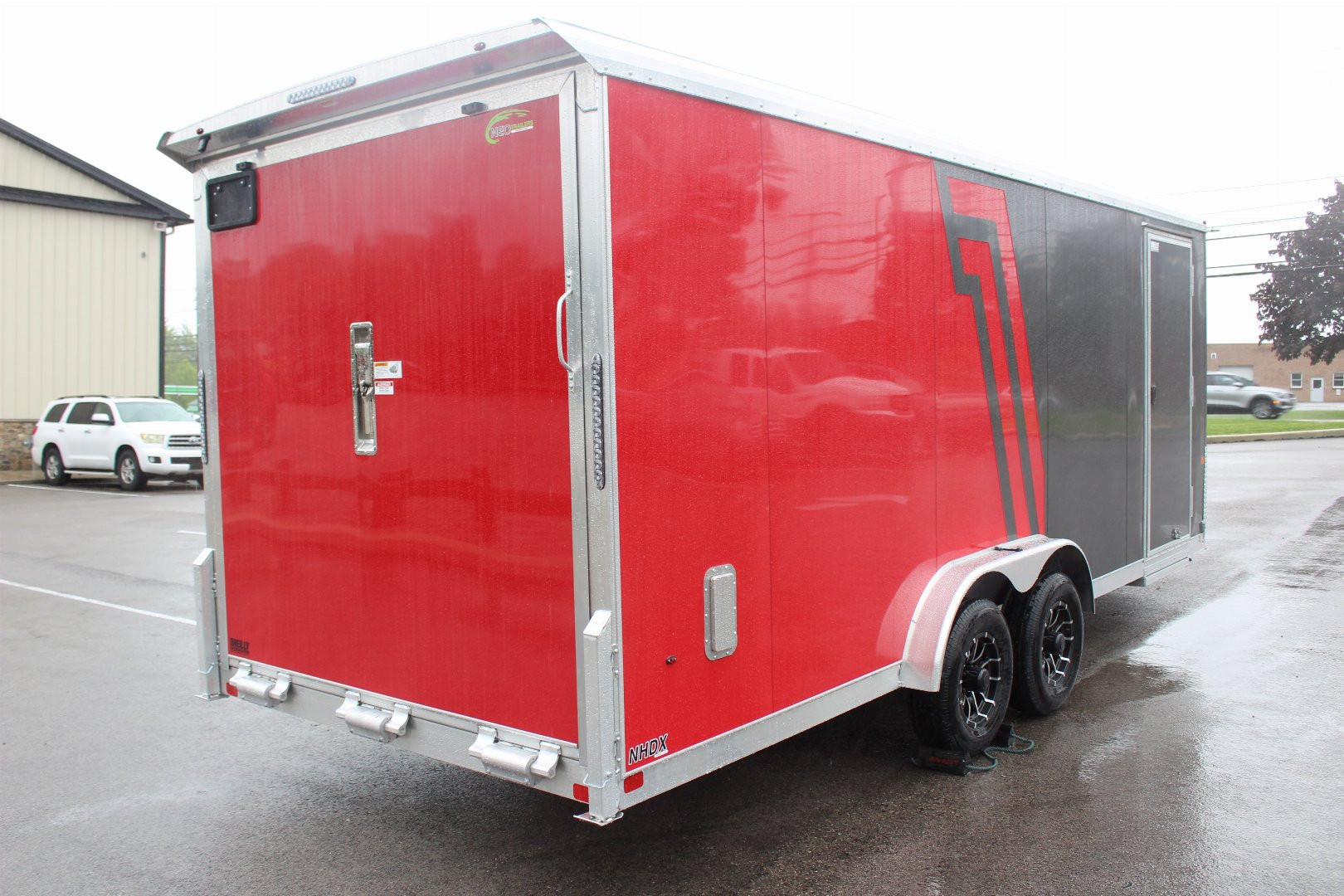 New 2026 NEO Trailers NHD 7.5' X 20' HD Aluminum Enclosed Cargo Trailer - Ramp Door - 7' Interior Height - 9900# GVW