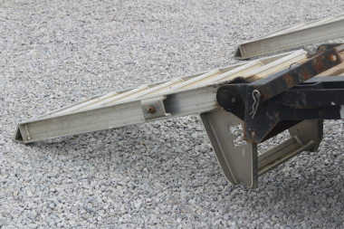 Used 2021 Moritz 8' 6" x 22' + 4' Deckover Flatbed w/ Beavertail - Aluminum Ramps - 14,000# GVW
