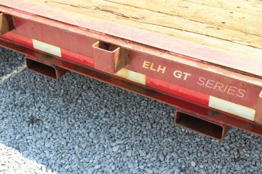 Used 2018 Moritz 7' x 16' + 6' Low Pro - Gravity Tilt - Equipment Trailer - 14000# GVW