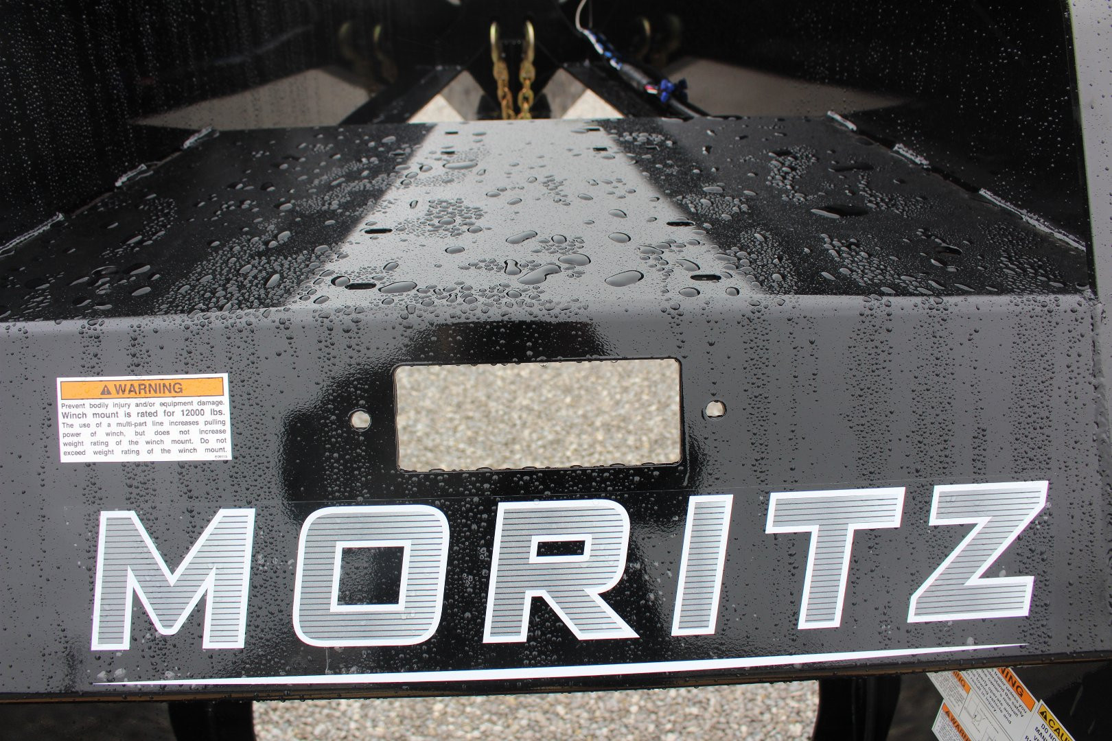 New 2025 Moritz FDGH Hydraulic Tail 30' GOOSENECK Deckover Flatbed Trailer- 25900# GVW