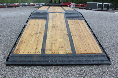 New 2025 Moritz FDGH Hydraulic Tail 30' GOOSENECK Deckover Flatbed Trailer- 25900# GVW