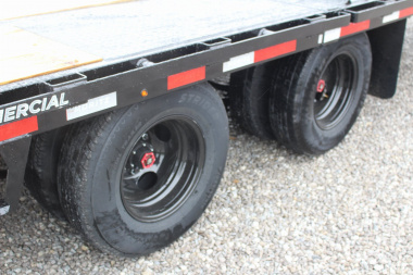 New 2025 Moritz FDGH Hydraulic Tail 30' GOOSENECK Deckover Flatbed Trailer- 25900# GVW