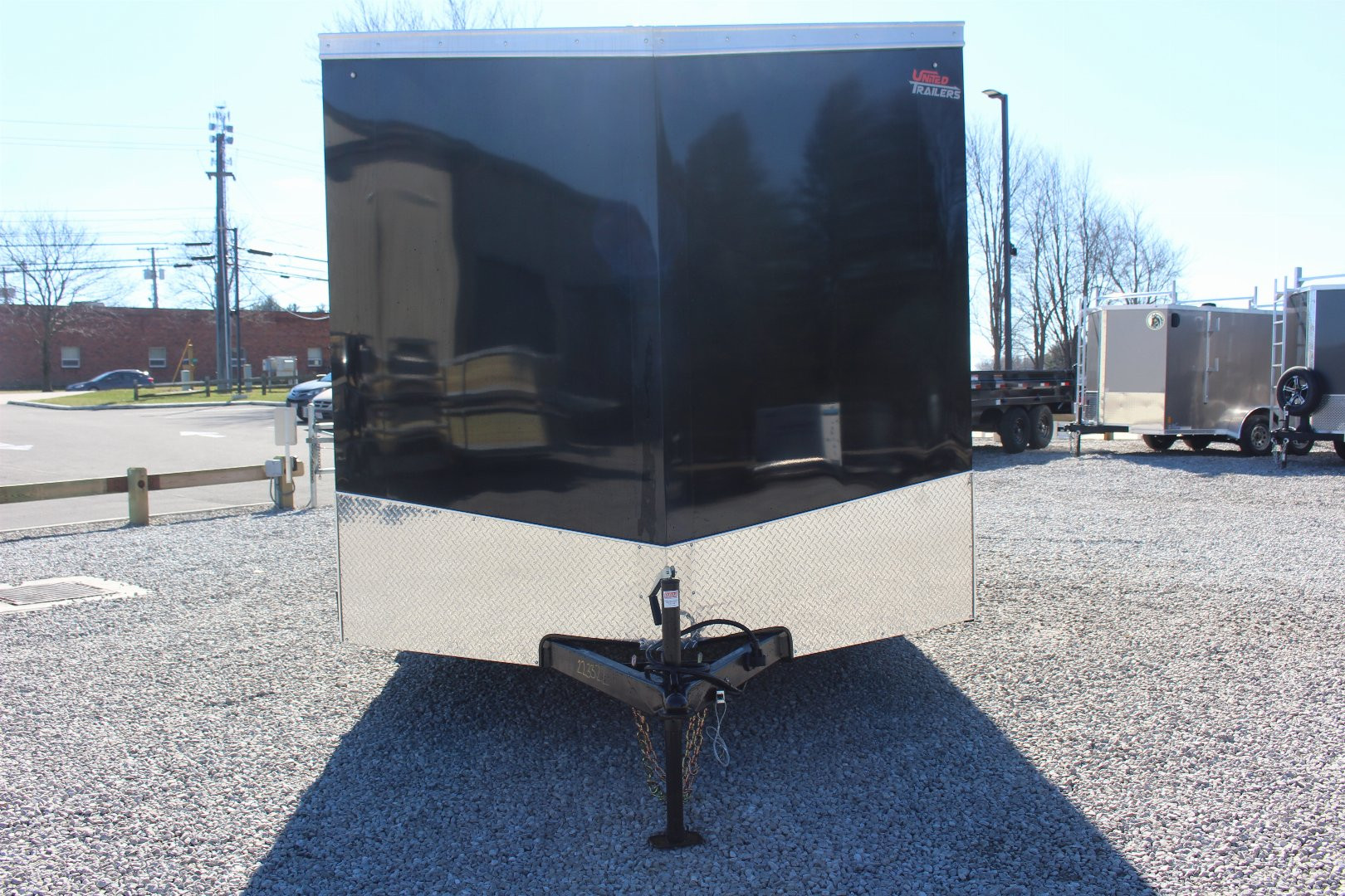 New 2025 United UJ 8.5' x 16' Enclosed Cargo Trailer - 7000# GVW - RAMP DOOR - 7' INTERIOR HEIGHT