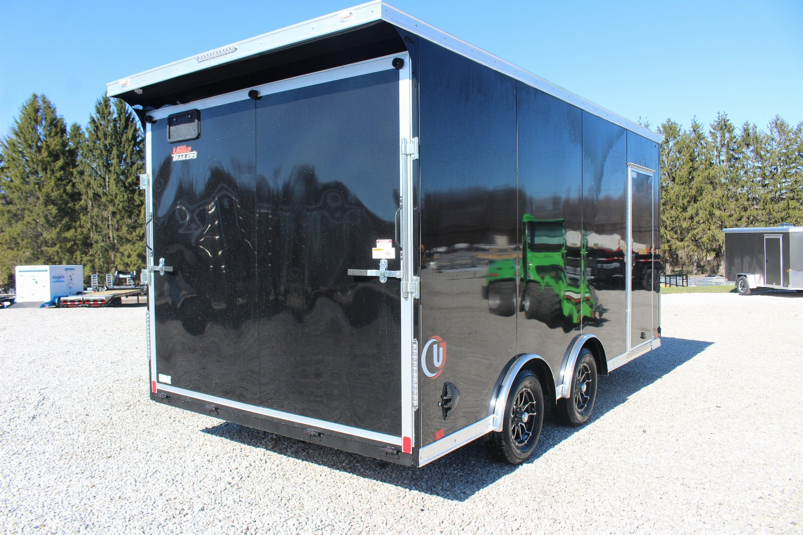 New 2025 United UJ 8.5' x 16' Enclosed Cargo Trailer - 7000# GVW - RAMP DOOR - 7' INTERIOR HEIGHT