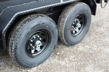 New 2025 Sure-Trac 7' x 12' Hydraulic Dump Trailer - 4' Steel Sides - Telescopic Ram - 14000# GVW