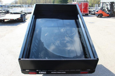 New 2025 SURE-TRAC 4.5' X 8' Deckover Utility Hydraulic Dump Trailer - 2990# GVW