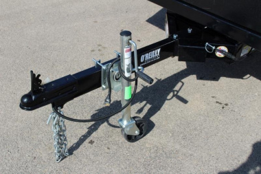 New 2025 SURE-TRAC 4.5' X 8' Deckover Utility Hydraulic Dump Trailer - 2990# GVW