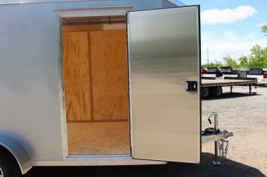 New 2026 NEO Trailers NAV 7' x 14' Aluminum Enclosed Cargo Trailer - Ramp Door - 6' INTERIOR HEIGHT - 7000# GVW