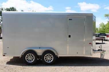 New 2026 NEO Trailers NAV 7' x 14' Aluminum Enclosed Cargo Trailer - Ramp Door - 6' INTERIOR HEIGHT - 7000# GVW