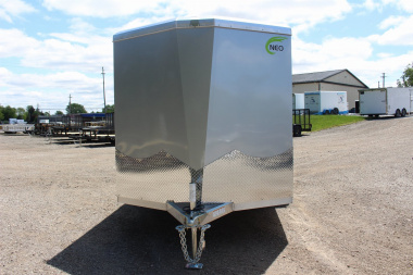 New 2026 NEO Trailers NAV 7' x 14' Aluminum Enclosed Cargo Trailer - Ramp Door - 6' INTERIOR HEIGHT - 7000# GVW