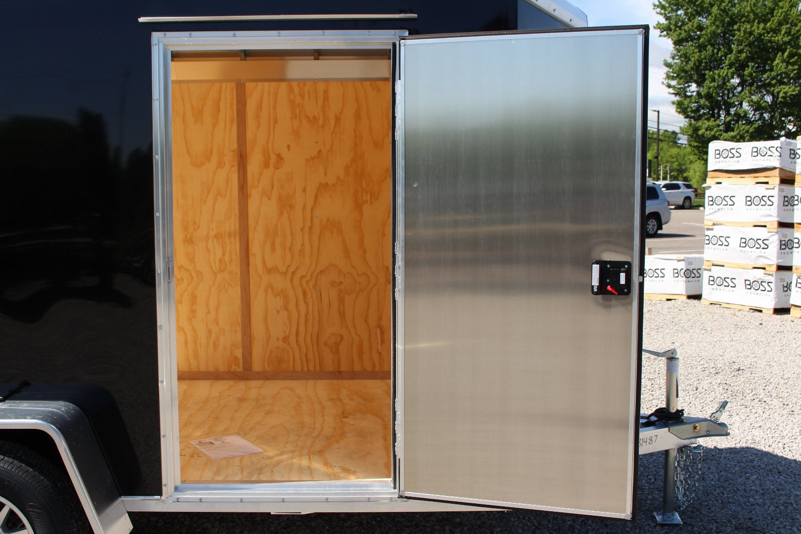 New 2026 NEO Trailers NAV 6' x 10' Aluminum Enclosed Cargo Trailer - Rear Ramp Door - 6' INTERIOR HEIGHT - 2990# GVW