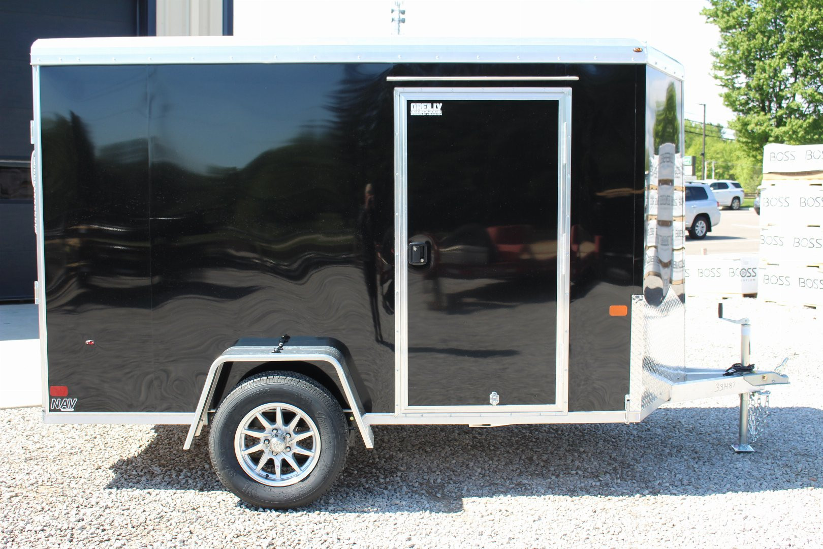 New 2026 NEO Trailers NAV 6' x 10' Aluminum Enclosed Cargo Trailer - Rear Ramp Door - 6' INTERIOR HEIGHT - 2990# GVW