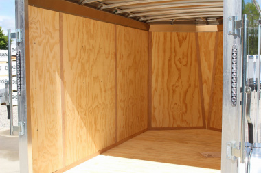 New 2026 NEO Trailers NAV 6' x 10' Aluminum Enclosed Cargo Trailer - Rear Ramp Door - 6' INTERIOR HEIGHT - 2990# GVW