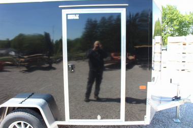 New 2026 NEO Trailers NAV 6' x 10' Aluminum Enclosed Cargo Trailer - Rear Ramp Door - 6' INTERIOR HEIGHT - 2990# GVW