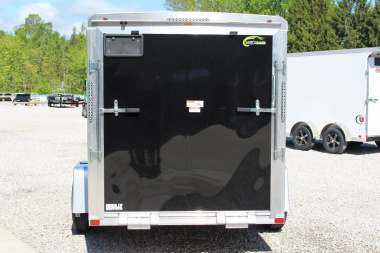 New 2026 NEO Trailers NAV 6' x 10' Aluminum Enclosed Cargo Trailer - Rear Ramp Door - 6' INTERIOR HEIGHT - 2990# GVW